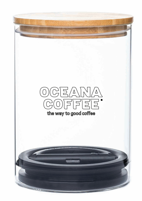 64 Ounce AirScape Coffee Storage Container with Bamboo Lid