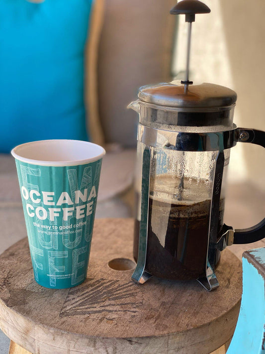 French Press Brewing at Home - Oceana Coffee 2022