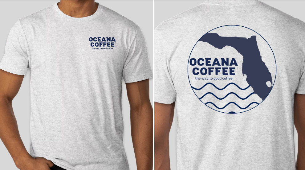 Oceana Coffee Tee Shirt