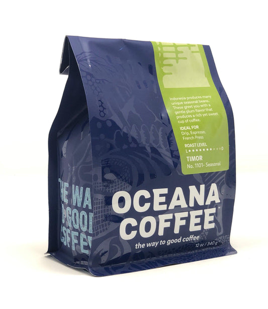 Timor - Fair Trade/ Organic Beans - Oceana Coffee 2022